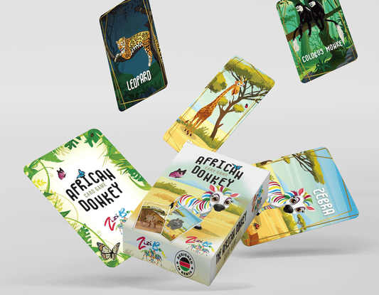 African Donkey - Old Maid/Pairs Card Game