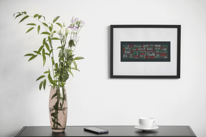 Kenya Word Poster