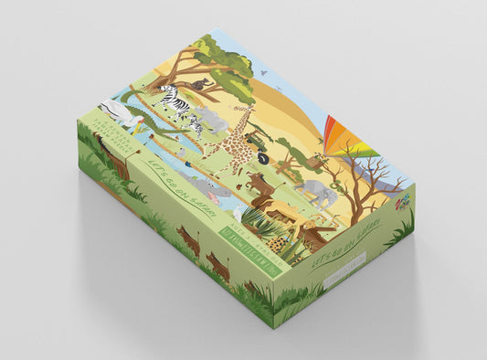 Let’s Go On Safari 70 Piece Jigsaw Puzzle