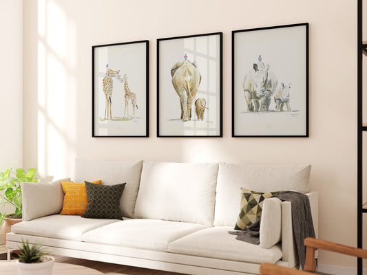 Tallchin Limited Edition A3 Prints - Set of 3