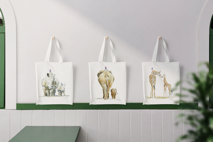 Tallchin Ele & Baby Tote Bag