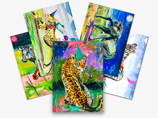 Set of 5 Rumpus Occasion cards